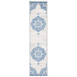 Safavieh Brentwood 802 Rug, Blue, BNT802 - Ivory / Navy