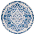 Safavieh Brentwood 802 Rug, Blue, BNT802 - Ivory / Navy