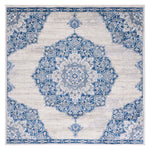 Safavieh Brentwood 802 Rug, Blue, BNT802 - Ivory / Navy