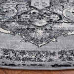 Safavieh Brentwood 802 Rug, Black, BNT802 - Silver / Black