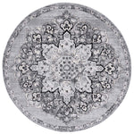 Safavieh Brentwood 802 Rug, Black, BNT802 - Silver / Black