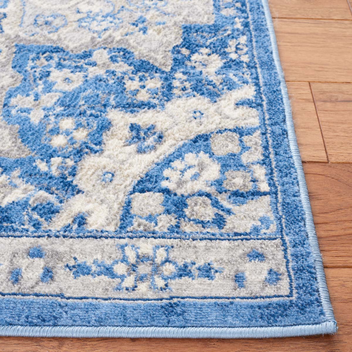 Safavieh Brentwood 802 Rug, Blue, BNT802 - Blue / Grey