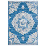 Safavieh Brentwood 802 Rug, Blue, BNT802 - Blue / Grey