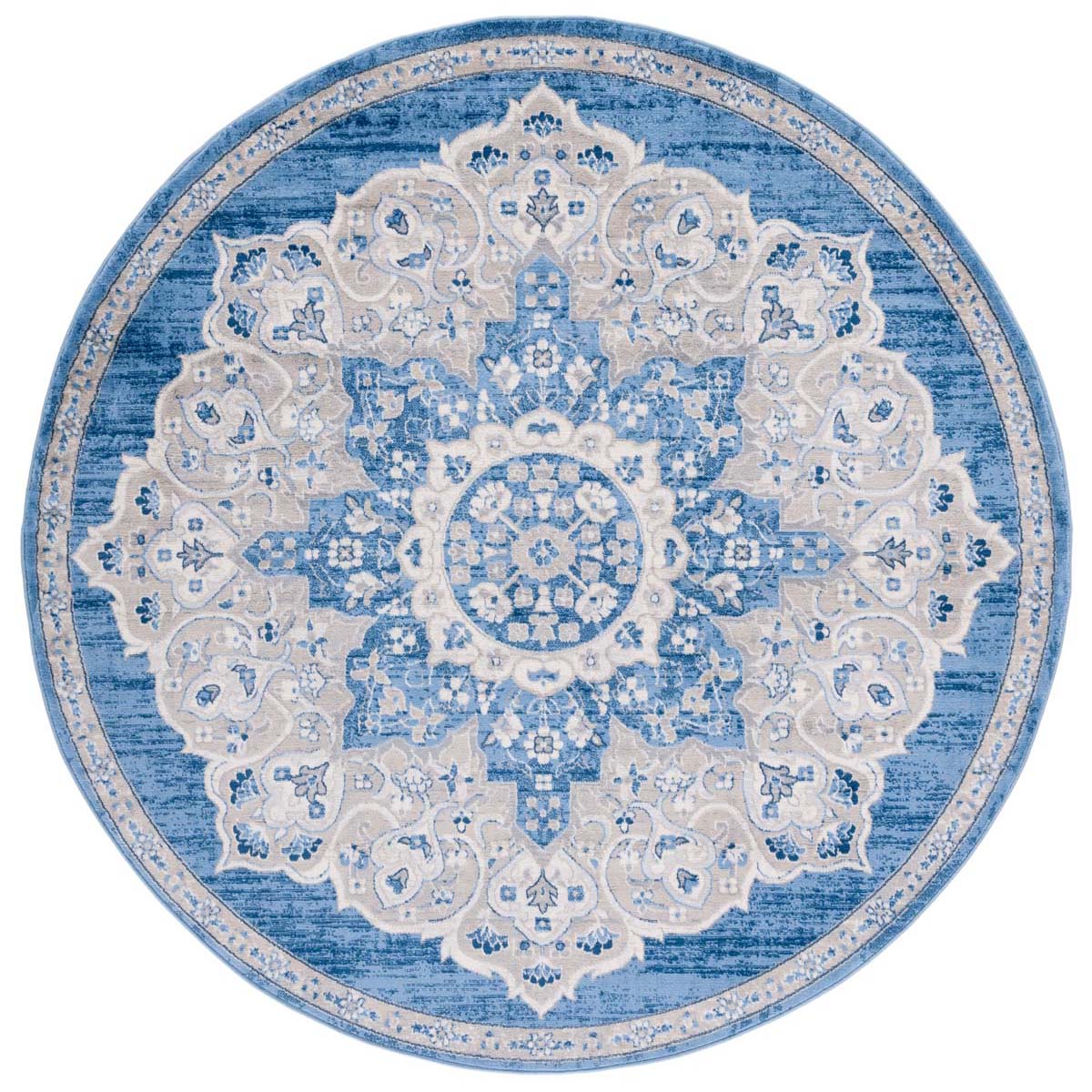 Safavieh Brentwood 802 Rug, Blue, BNT802 - Blue / Grey