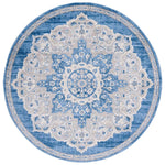 Safavieh Brentwood 802 Rug, Blue, BNT802 - Blue / Grey