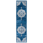 Safavieh Brentwood 802 Rug, Blue, BNT802 - Navy / Grey