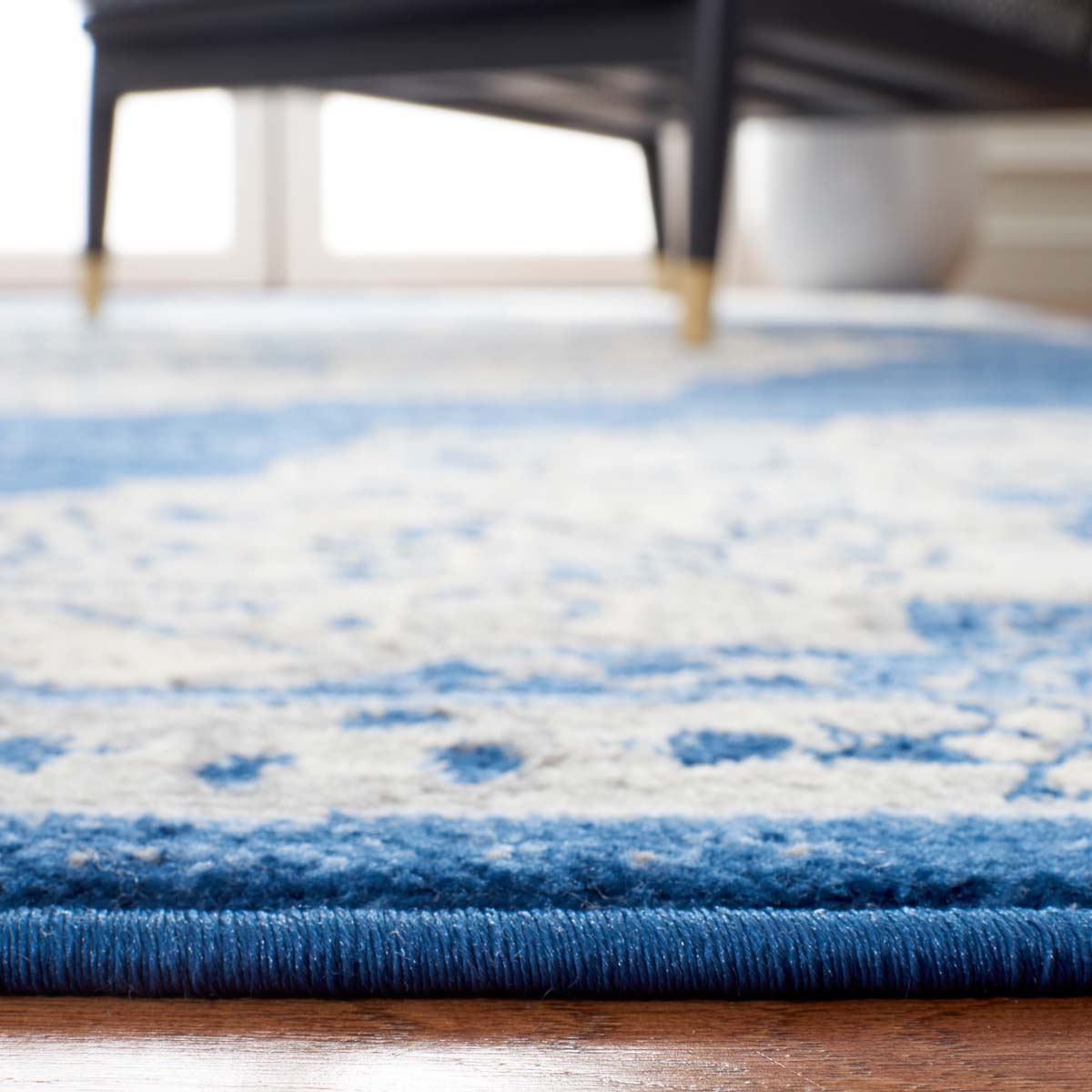 Safavieh Brentwood 802 Rug, Blue, BNT802 - Navy / Grey