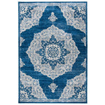 Safavieh Brentwood 802 Rug, Blue, BNT802 - Navy / Grey