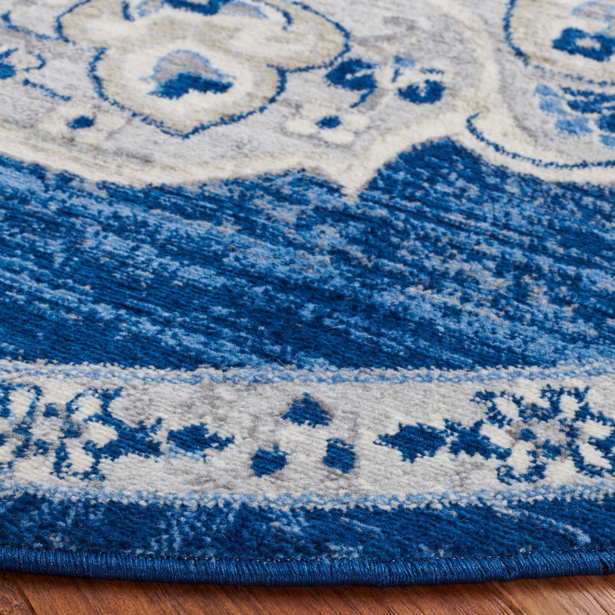 Safavieh Brentwood 802 Rug, Blue, BNT802 - Navy / Grey