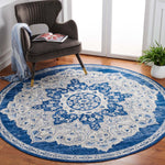 Safavieh Brentwood 802 Rug, Blue, BNT802 - Navy / Grey