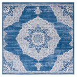 Safavieh Brentwood 802 Rug, Blue, BNT802 - Navy / Grey