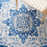 Safavieh Brentwood 802 Rug, Blue, BNT802 - Navy / Ivory