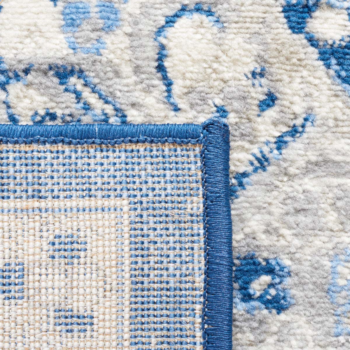 Safavieh Brentwood 802 Rug, Blue, BNT802 - Navy / Ivory