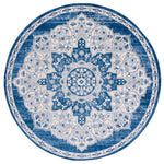 Safavieh Brentwood 802 Rug, Blue, BNT802 - Navy / Ivory