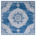 Safavieh Brentwood 802 Rug, Blue, BNT802 - Navy / Ivory