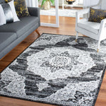 Safavieh Brentwood 802 Rug, Black, BNT802 - Black / Grey