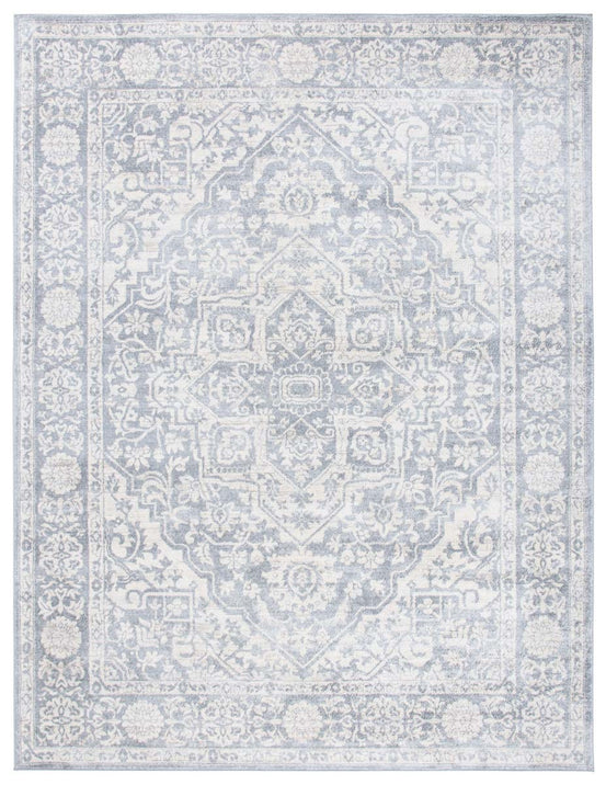 Safavieh Brentwood 832 Rug, Grey, BNT832 - Light Grey / Ivory