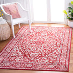 Safavieh Brentwood 832 Rug, Red, BNT832 - Red / Ivory