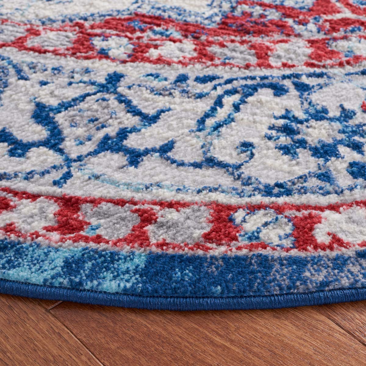 Safavieh Brentwood 851 Rug, Red, BNT851 - Beige / Red