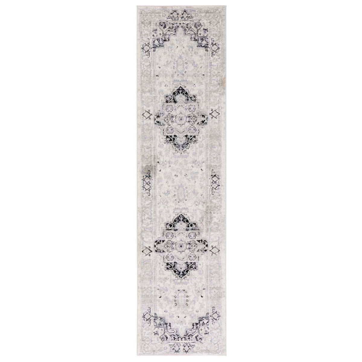 Safavieh Brentwood 851 Rug, White, BNT851 - Ivory / Black
