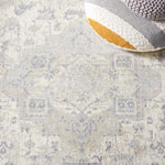 Safavieh Brentwood 851 Rug, White, BNT851 - Ivory / Grey