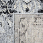 Safavieh Brentwood 851 Rug, Black, BNT851 - Silver / Black