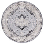 Safavieh Brentwood 851 Rug, Black, BNT851 - Silver / Black