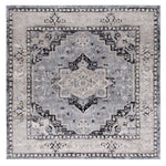 Safavieh Brentwood 851 Rug, Black, BNT851 - Silver / Black