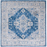 Safavieh Brentwood 851 Rug, Grey, BNT851 - Navy / Grey
