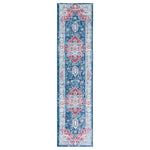 Safavieh Brentwood 851 Rug, Red, BNT851 - Navy / Red