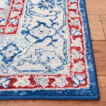 Safavieh Brentwood 851 Rug, Red, BNT851 - Navy / Red