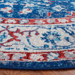 Safavieh Brentwood 851 Rug, Red, BNT851 - Navy / Red