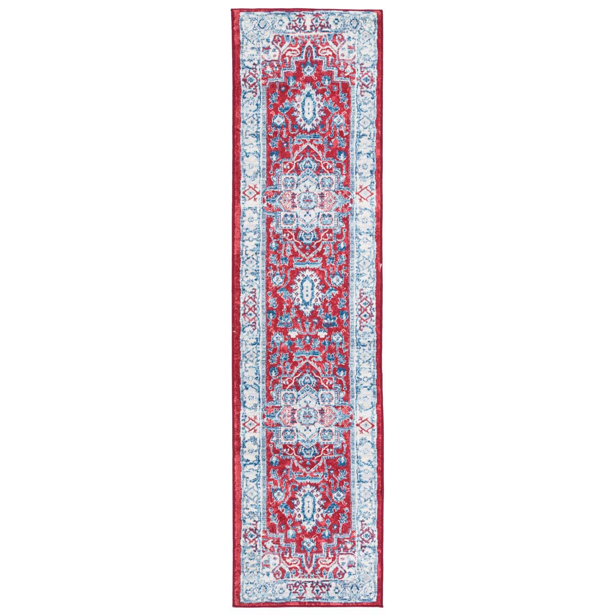 Safavieh Brentwood 851 Rug, Red, BNT851 - Red / Beige