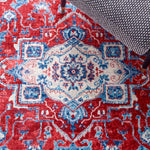 Safavieh Brentwood 851 Rug, Red, BNT851 - Red / Beige