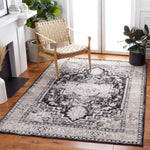Safavieh Brentwood 851 Rug, Black, BNT851 - Black / Grey