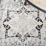 Safavieh Brentwood 852 Rug, Black, BNT852 - Ivory / Black