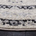 Safavieh Brentwood 852 Rug, Black, BNT852 - Ivory / Black