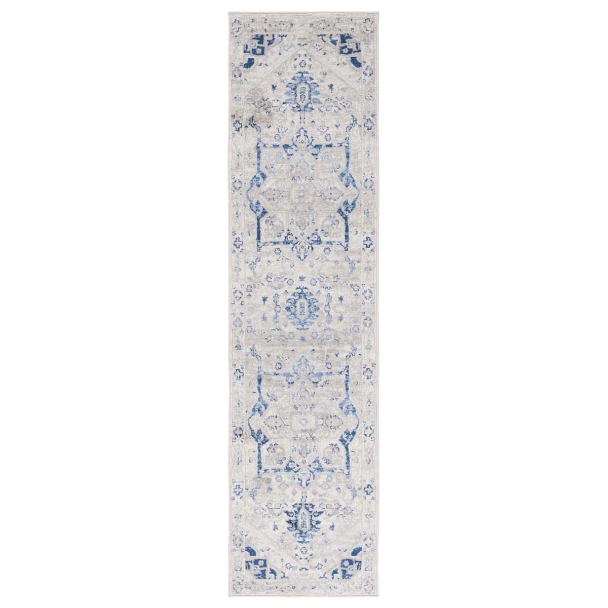 Safavieh Brentwood 852 Rug, Blue, BNT852 - Beige / Blue