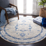 Safavieh Brentwood 852 Rug, Blue, BNT852 - Beige / Blue