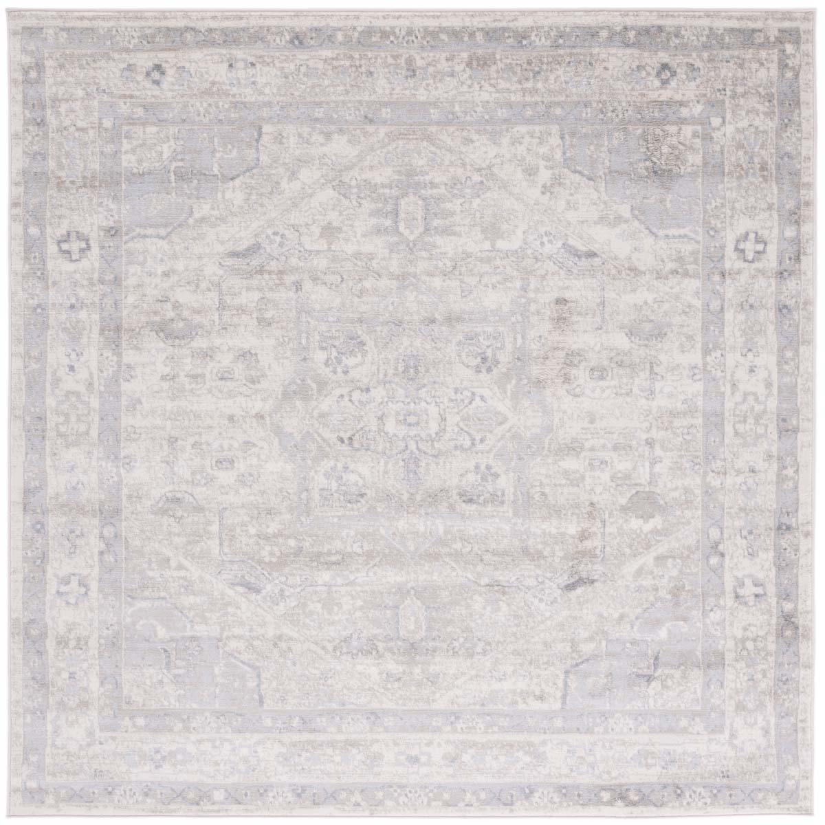 Safavieh Brentwood 852 Rug, Grey, BNT852 - Ivory / Grey