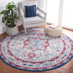 Safavieh Brentwood 852 Rug, Red, BNT852 - Ivory / Red