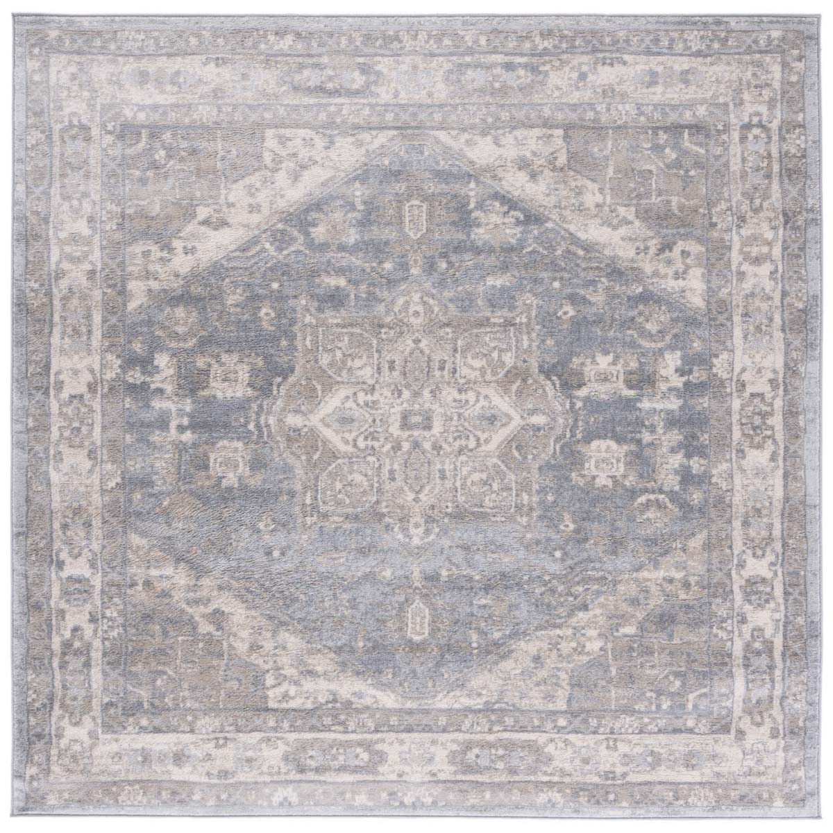 Safavieh Brentwood 852 Rug, Grey, BNT852 - Grey / Beige