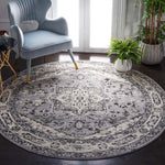 Safavieh Brentwood 852 Rug, Grey, BNT852 - Grey / Black