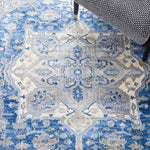 Safavieh Brentwood 852 Rug, Blue, BNT852 - Blue / Grey