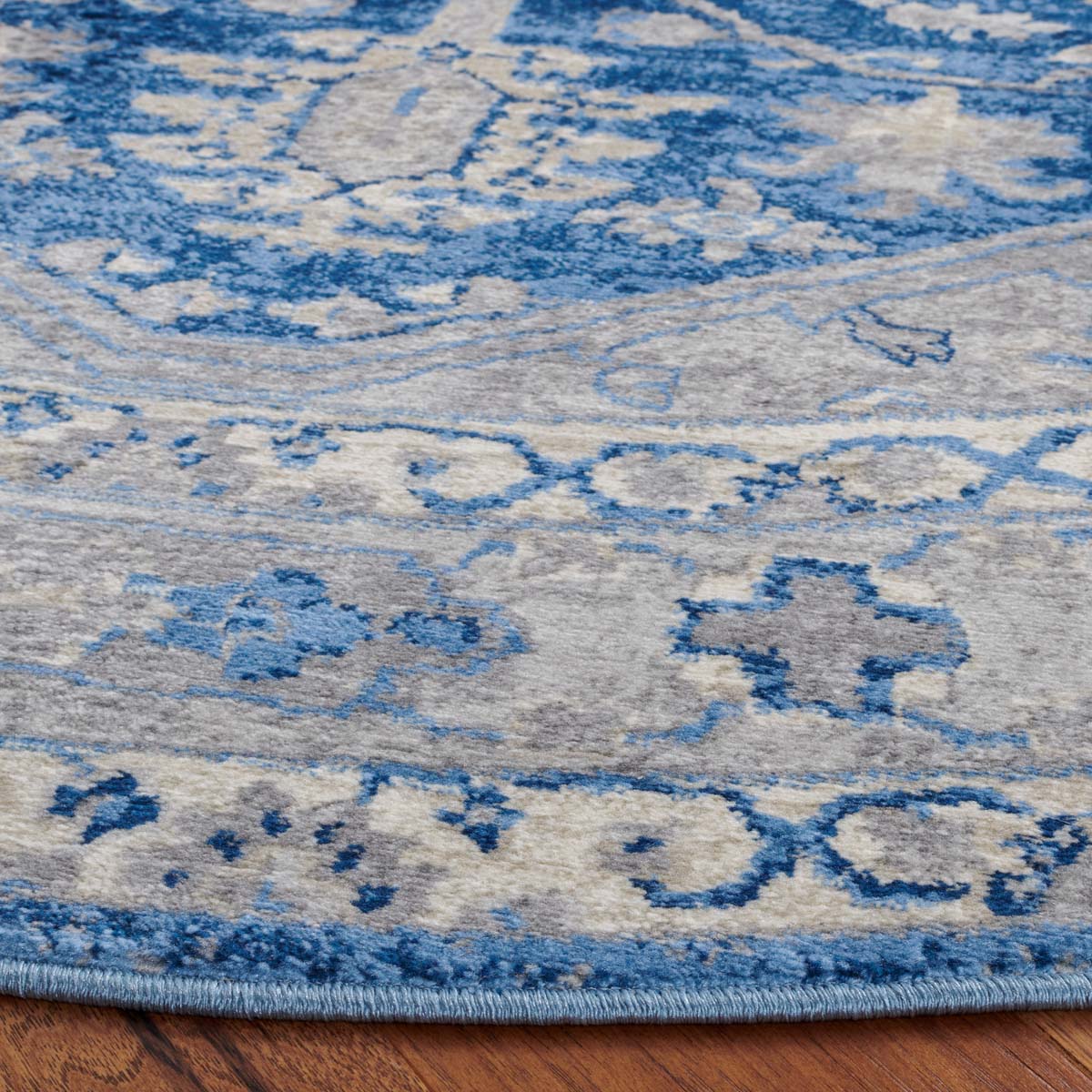 Safavieh Brentwood 852 Rug, Blue, BNT852 - Blue / Grey