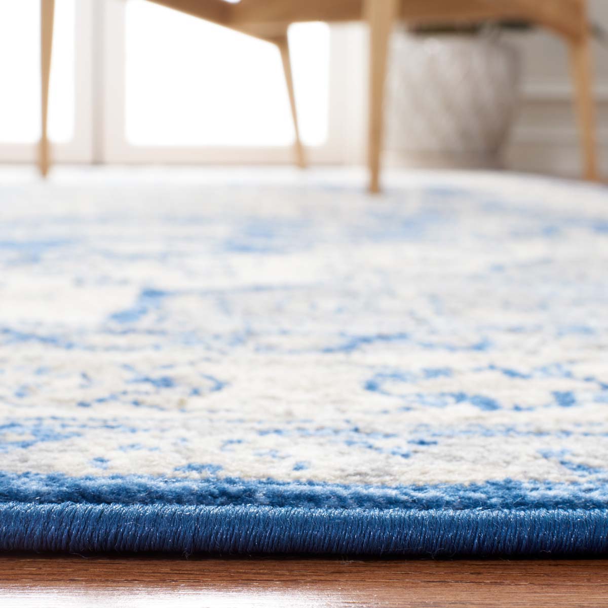 Safavieh Brentwood 852 Rug, Blue, BNT852 - Navy / Grey
