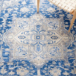 Safavieh Brentwood 852 Rug, Blue, BNT852 - Navy / Grey