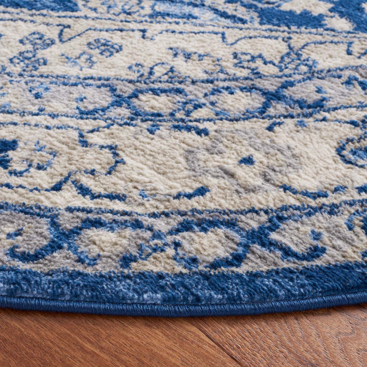 Safavieh Brentwood 852 Rug, Blue, BNT852 - Navy / Grey
