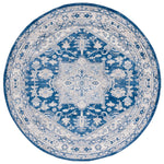 Safavieh Brentwood 852 Rug, Blue, BNT852 - Navy / Grey