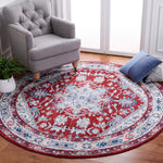 Safavieh Brentwood 852 Rug, Red, BNT852 - Red / Ivory